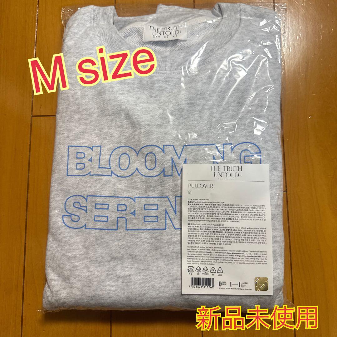 BTS ジミン 展示会 THE TRUTH UNTOLD プルオーバー M 新品