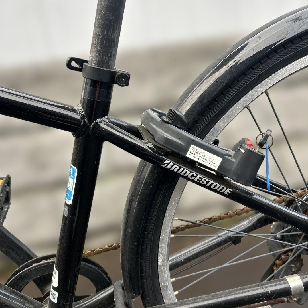 【お引き取り限定】ブリヂストン 24インチ シュライン 7速ギア ブラック