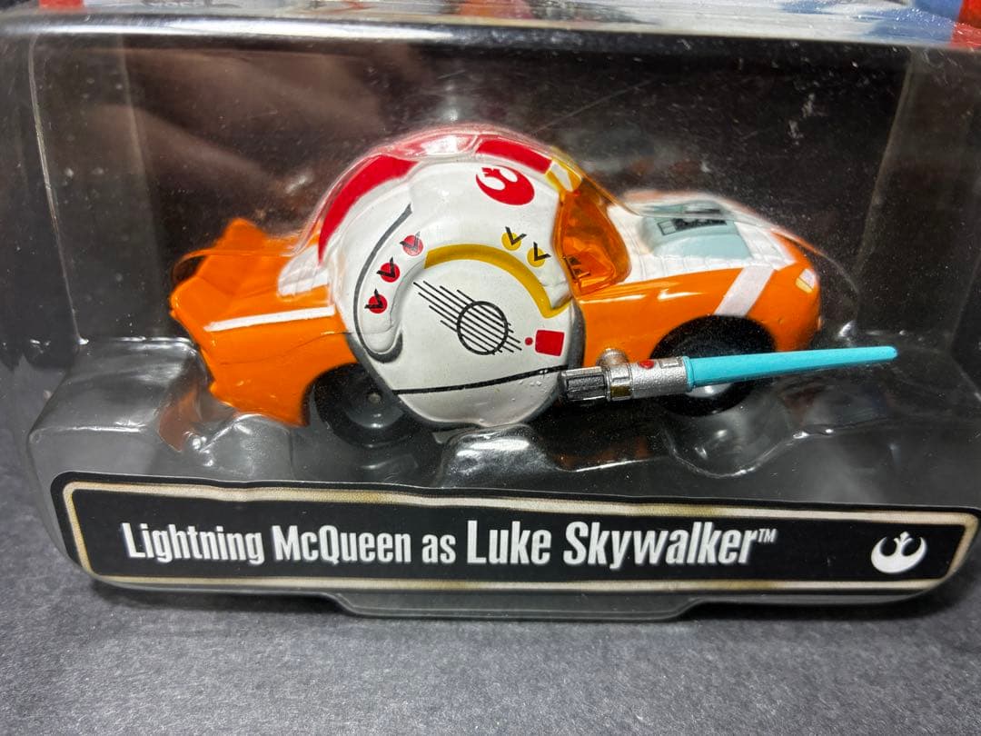 Luke ルーク　スターウォーズ　マックイーン　マックィーン　カーズ ミニカー