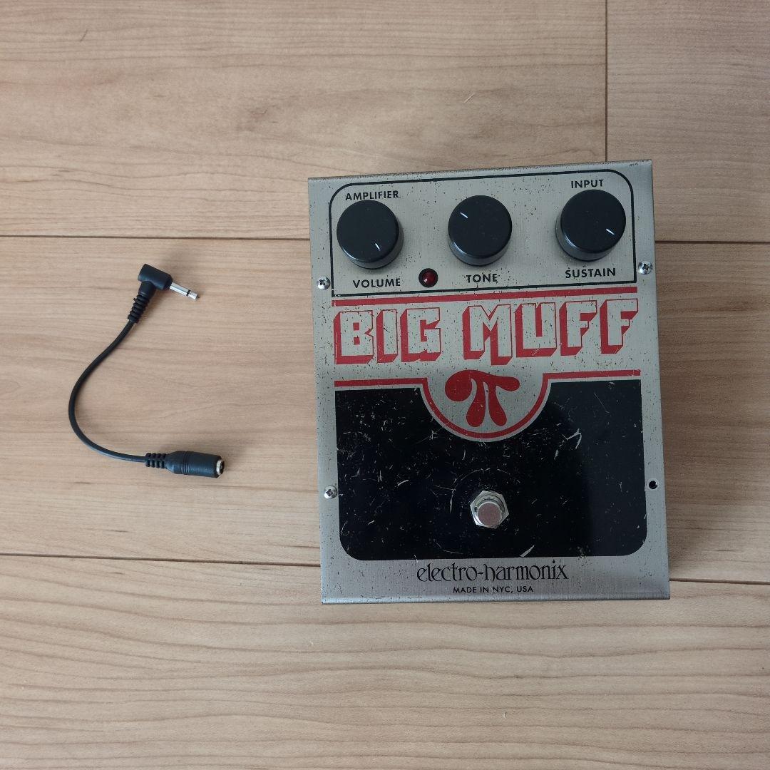 Electro-Harmonix BIG MUFF 変換プラグ付き アメリカ製