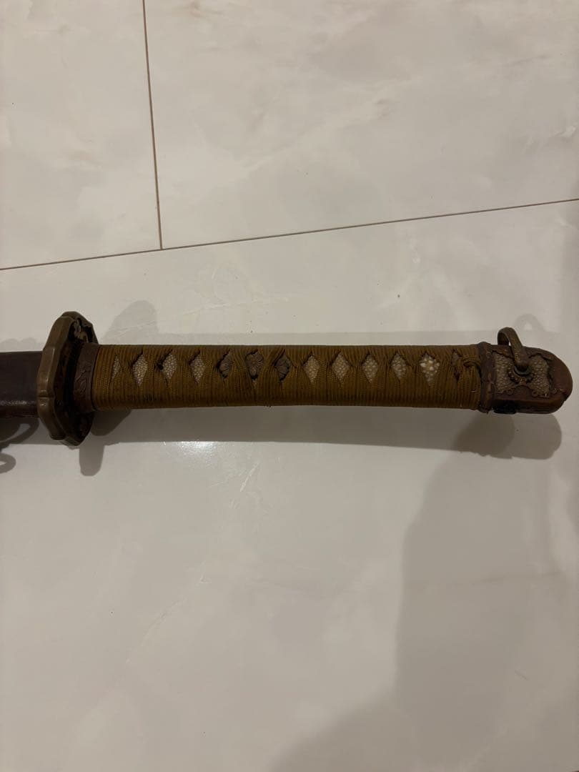 早い者勝ち　希少　レア　日本軍 布巻き 日本刀　模造刀　儀礼刀　年代物　軍刀