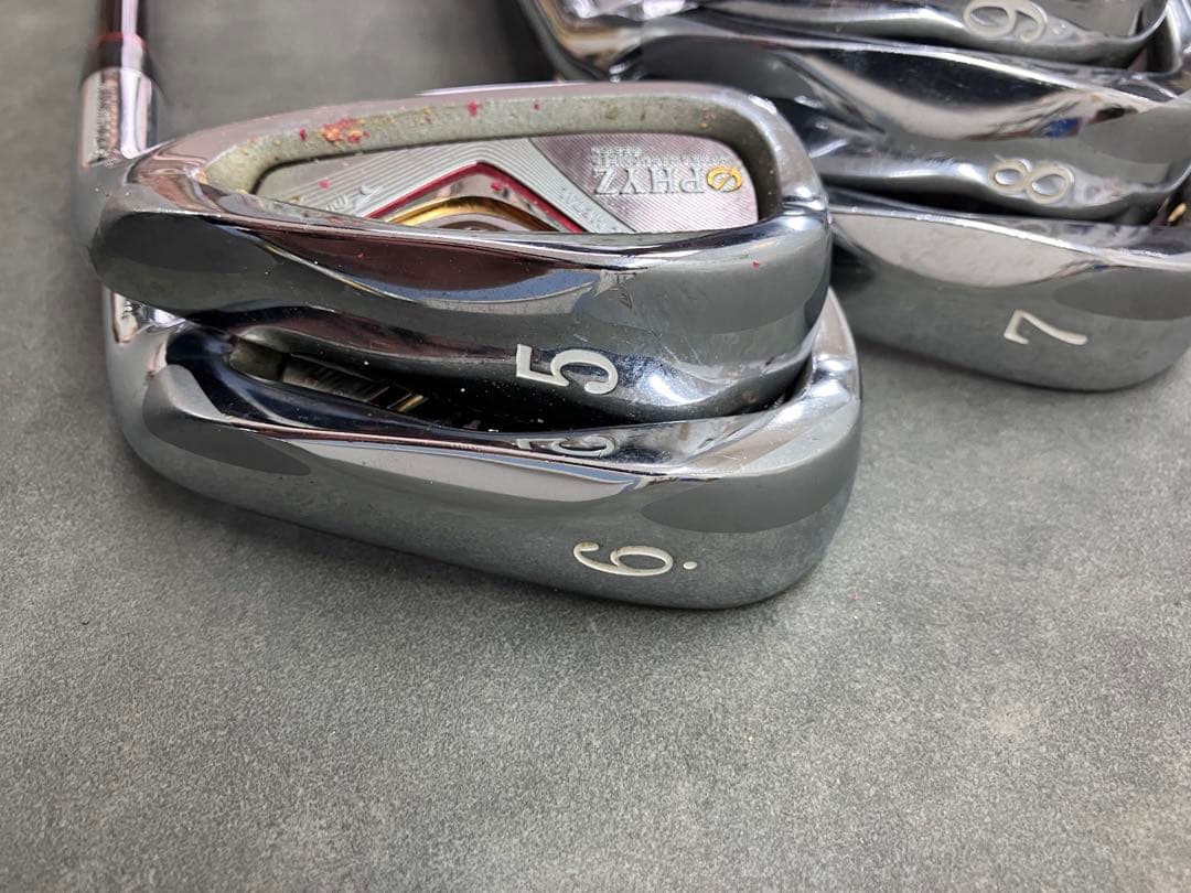 ツアーステージ PHYZ ファイズ レディースゴルフアイアン 8本セット L 右