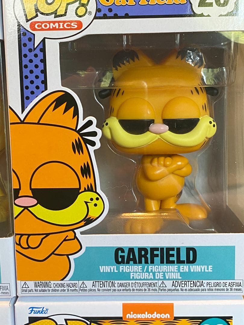 ガーフィールド ＆ オーディ フィギュア 4体セット ファンコポップ