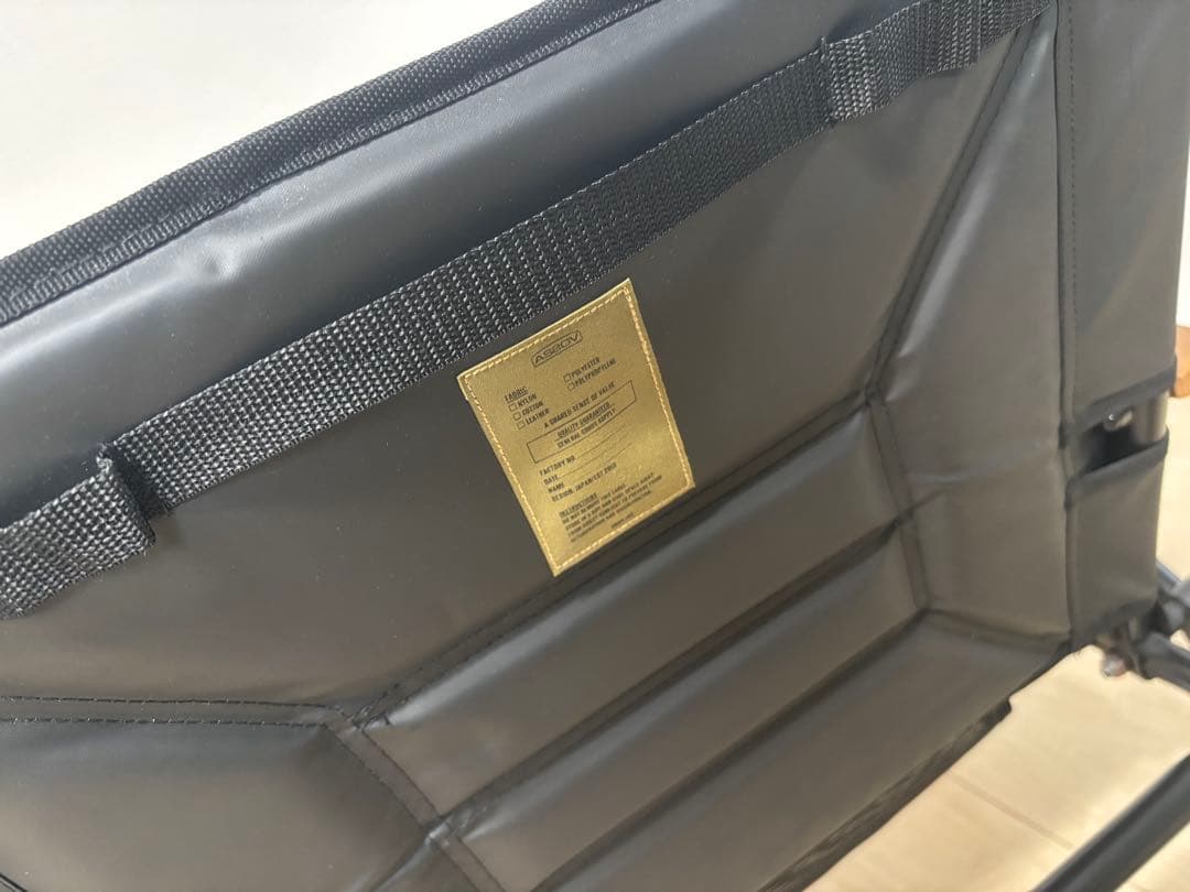 AS2OV アッソブ ローバーチェア ブラック