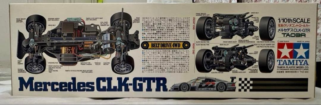 期間限定値下げ中●タミヤ★メルセデス CLK-GTR TA03Rベルトドライブ