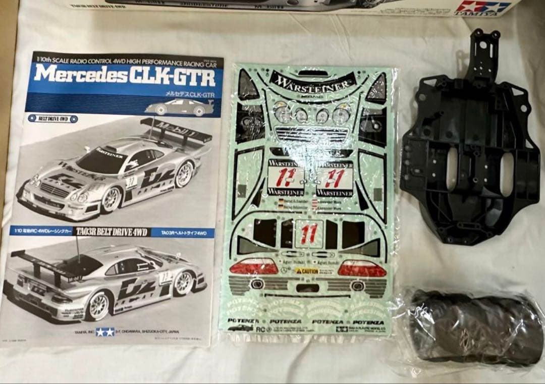 期間限定値下げ中●タミヤ★メルセデス CLK-GTR TA03Rベルトドライブ
