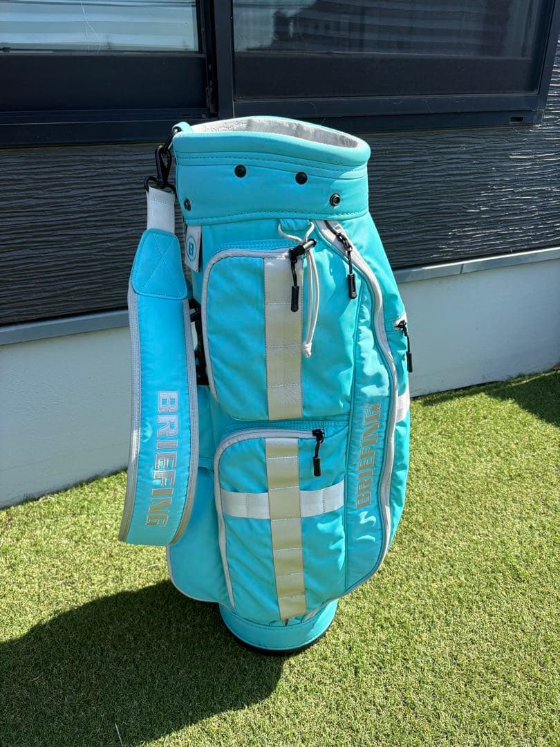 BRIEFING ゴルフバッグ アクア