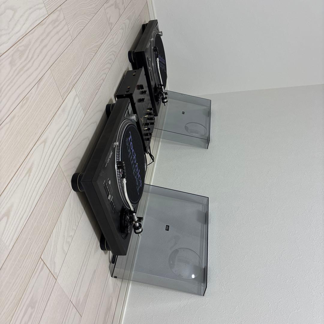 Technics SL-1200 ターンテーブル 2台セット、ミキサー