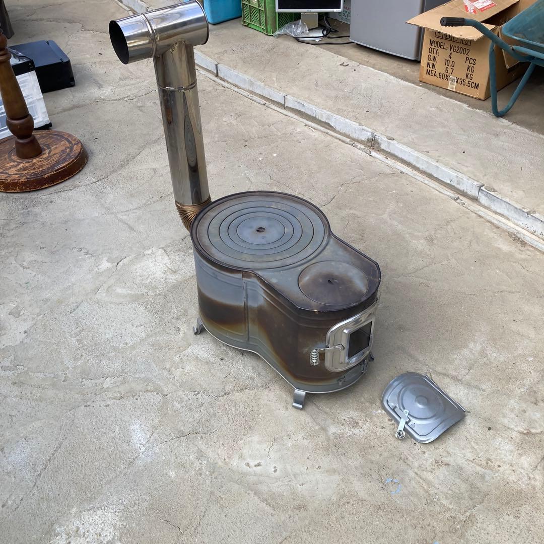 時計型 薪ストーブ セット