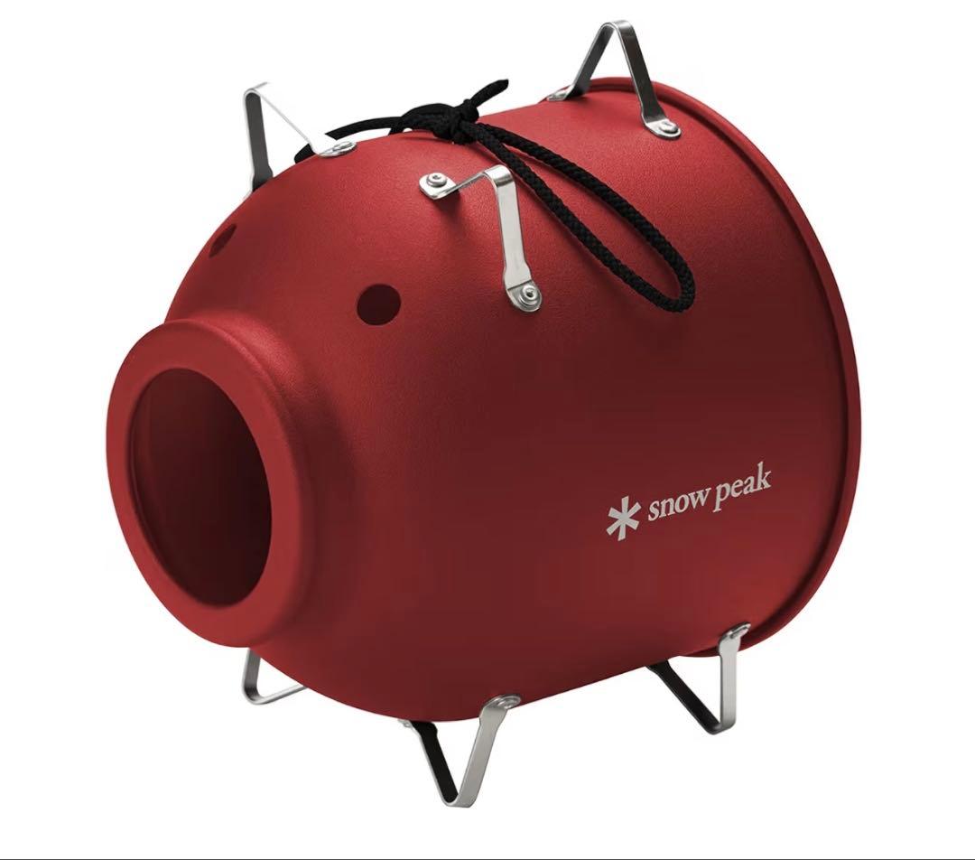 新品/未使用　スノーピーク　雪峰祭2023春 限定 アルミ蚊取り豚レッド
