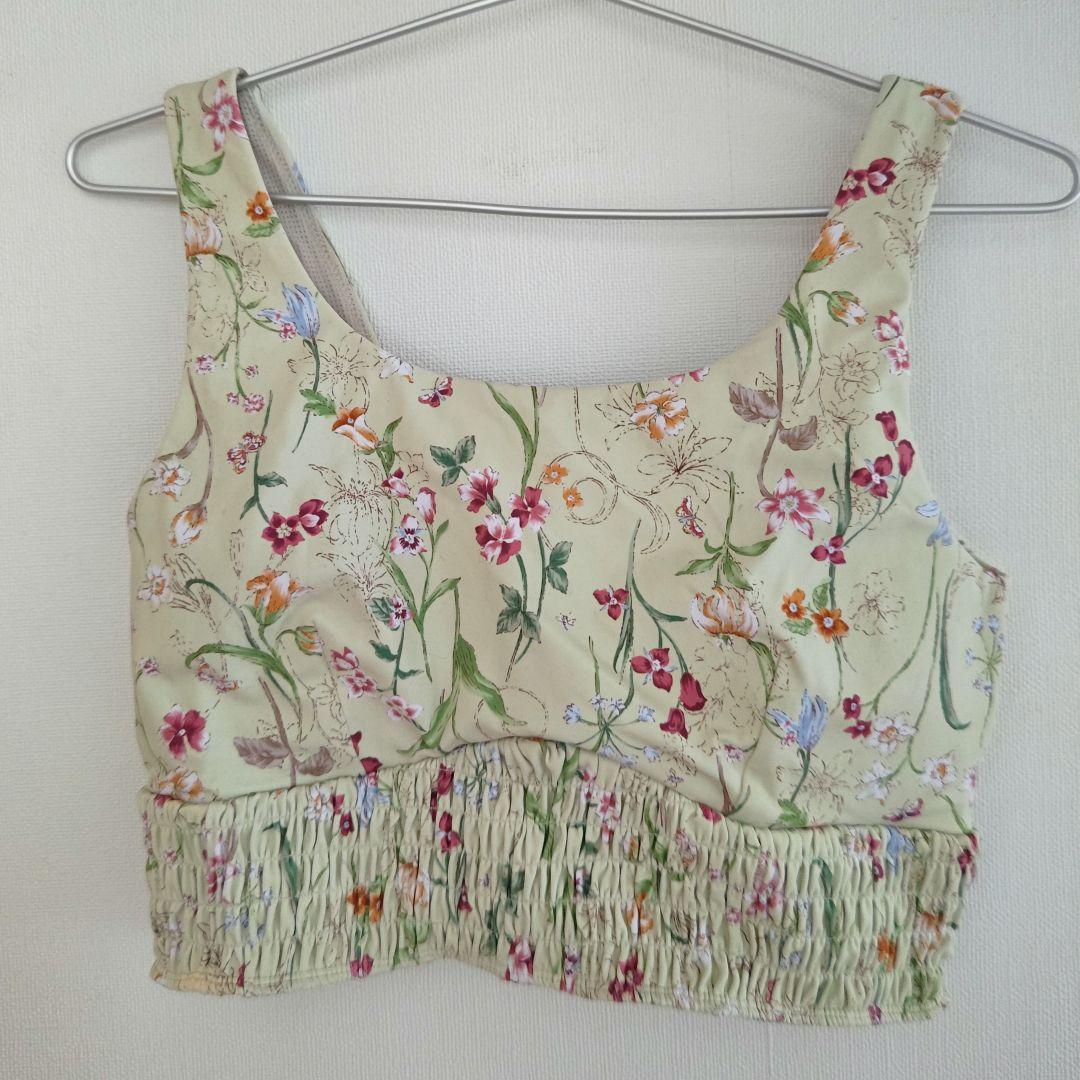 SUKALA花柄イエロー 上下セット