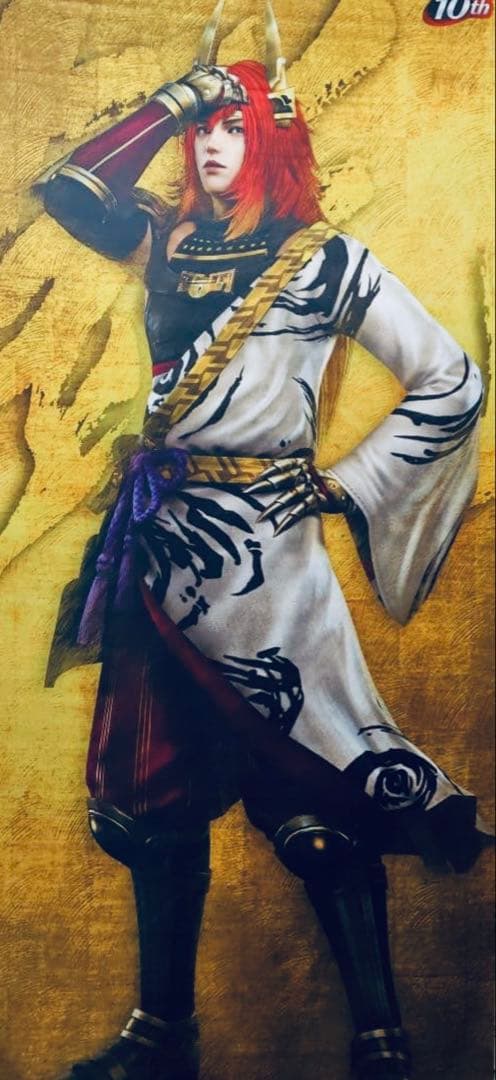 石田三成　等身大タペストリー 戦国無双 10th Anniversary