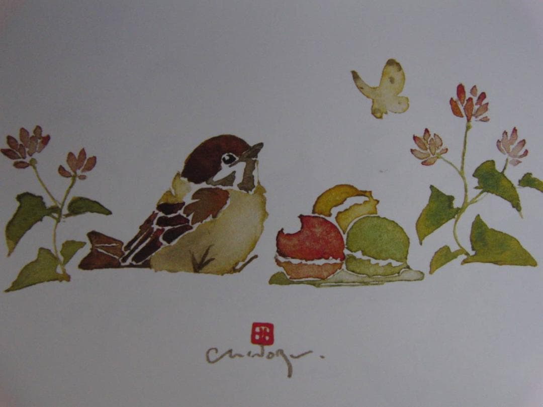 北田稔、【マカロン】、希少な額装用画集より、状態良好、新品額装付