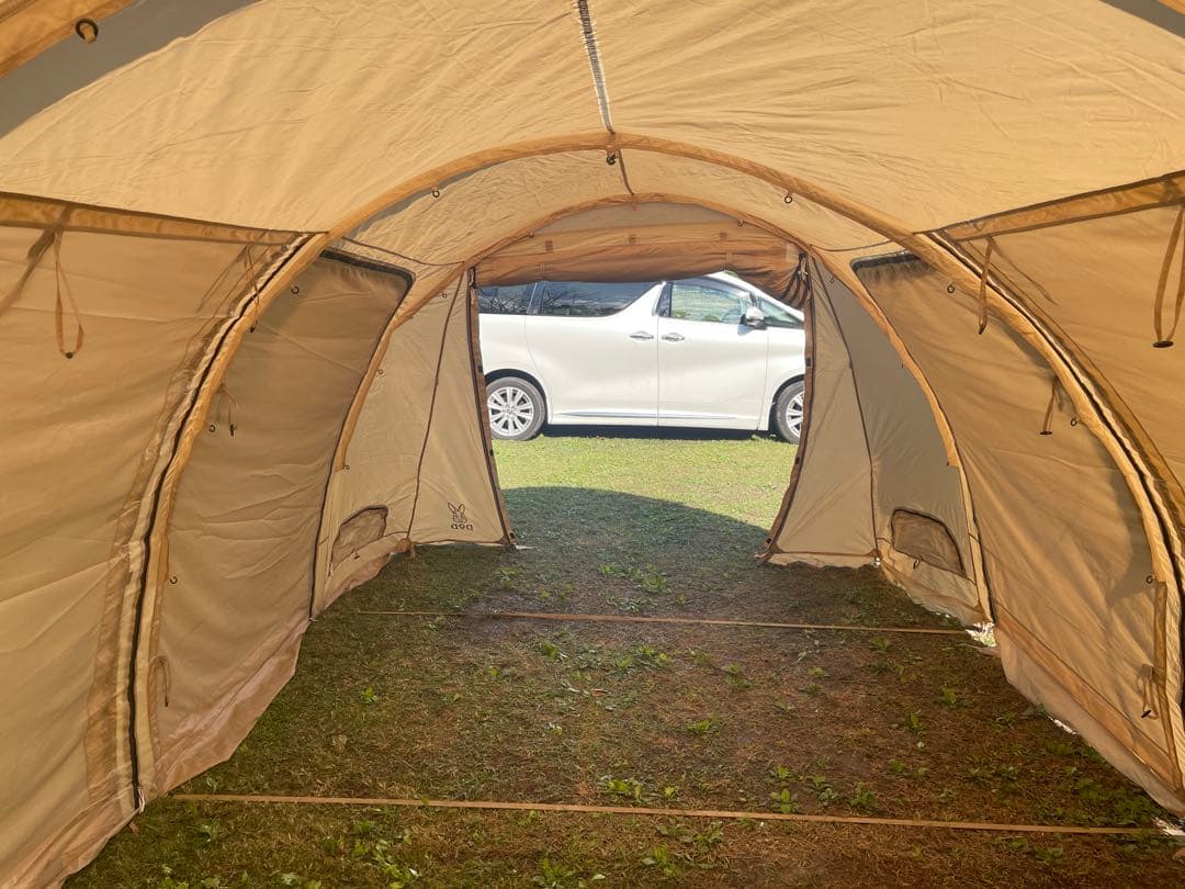 DOD カマボコテント3M（タン） T5-689-TN／KAMAZASHIKI付