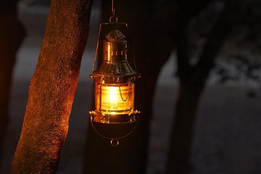 真鍮製　セーラーズ・オイルランタン 展示使用品