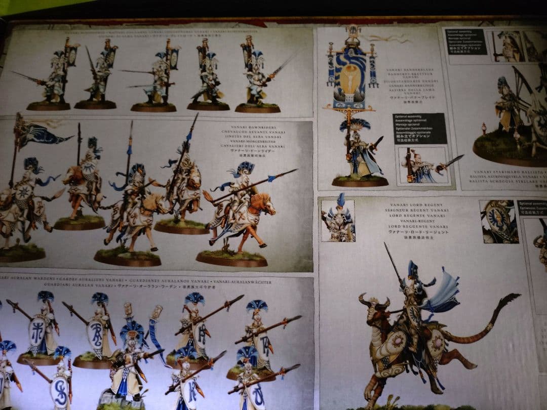 ウォーハンマー AOS　ヴァナーリの輝きの軍団　バトルフォース
