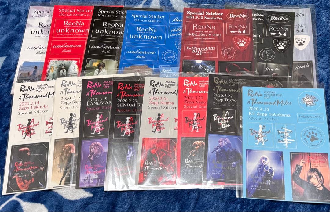 6/18まで限定値下げReoNa 会場限定シール61枚セット
