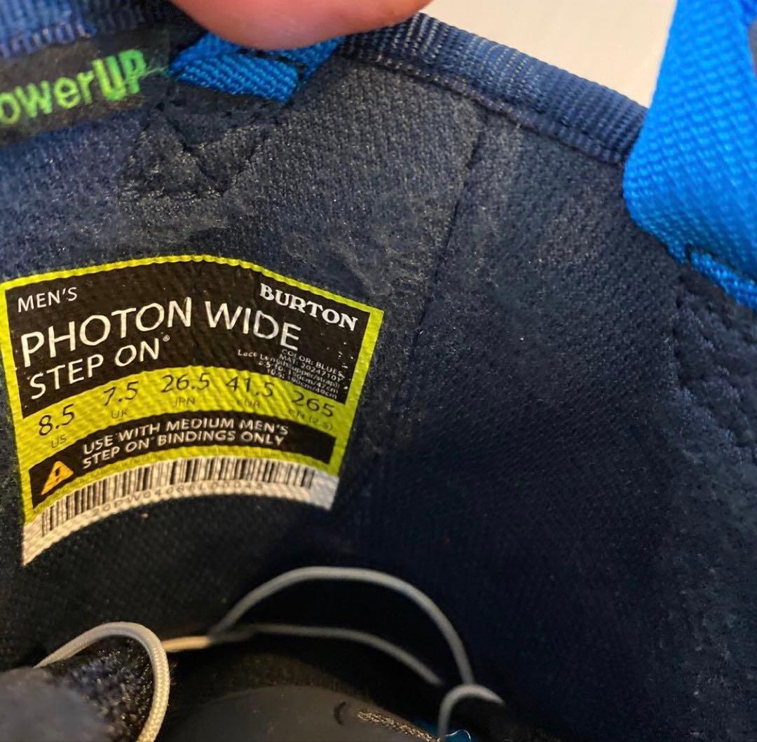 【26.5cm】 BURTON PHOTON WIDE STEPON フォトン