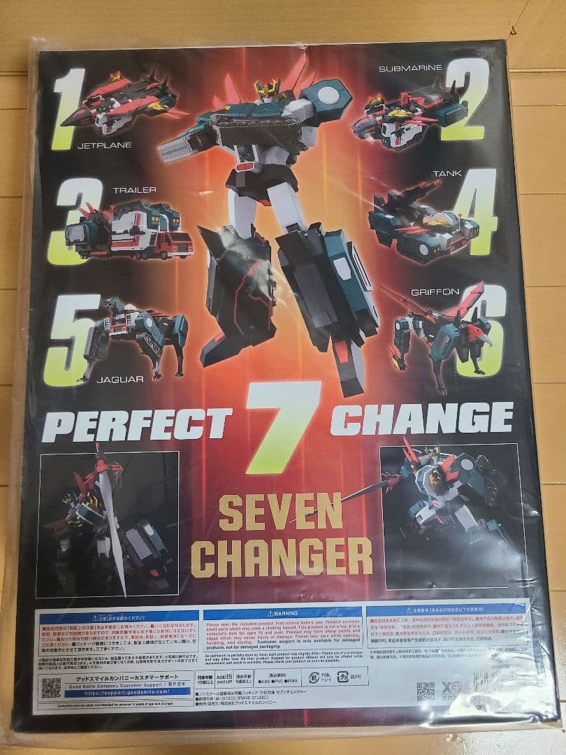 新品未開封　THE合体 セブンチェンジャー