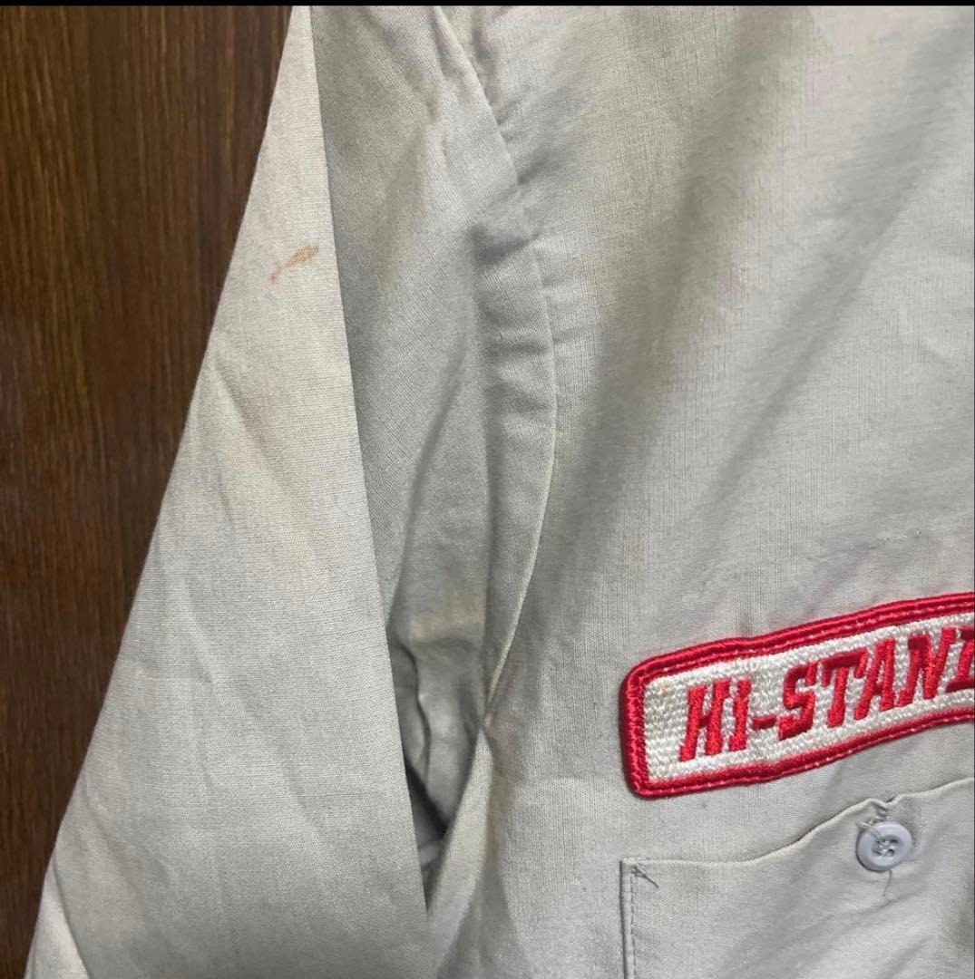 HI-STANDARD Mazda 半袖シャツ ベージュ