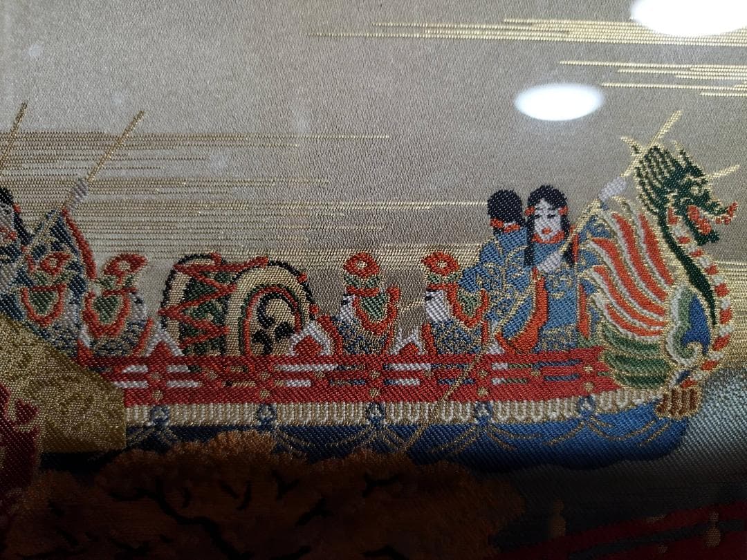 【上代80万円】西陣織アート　額