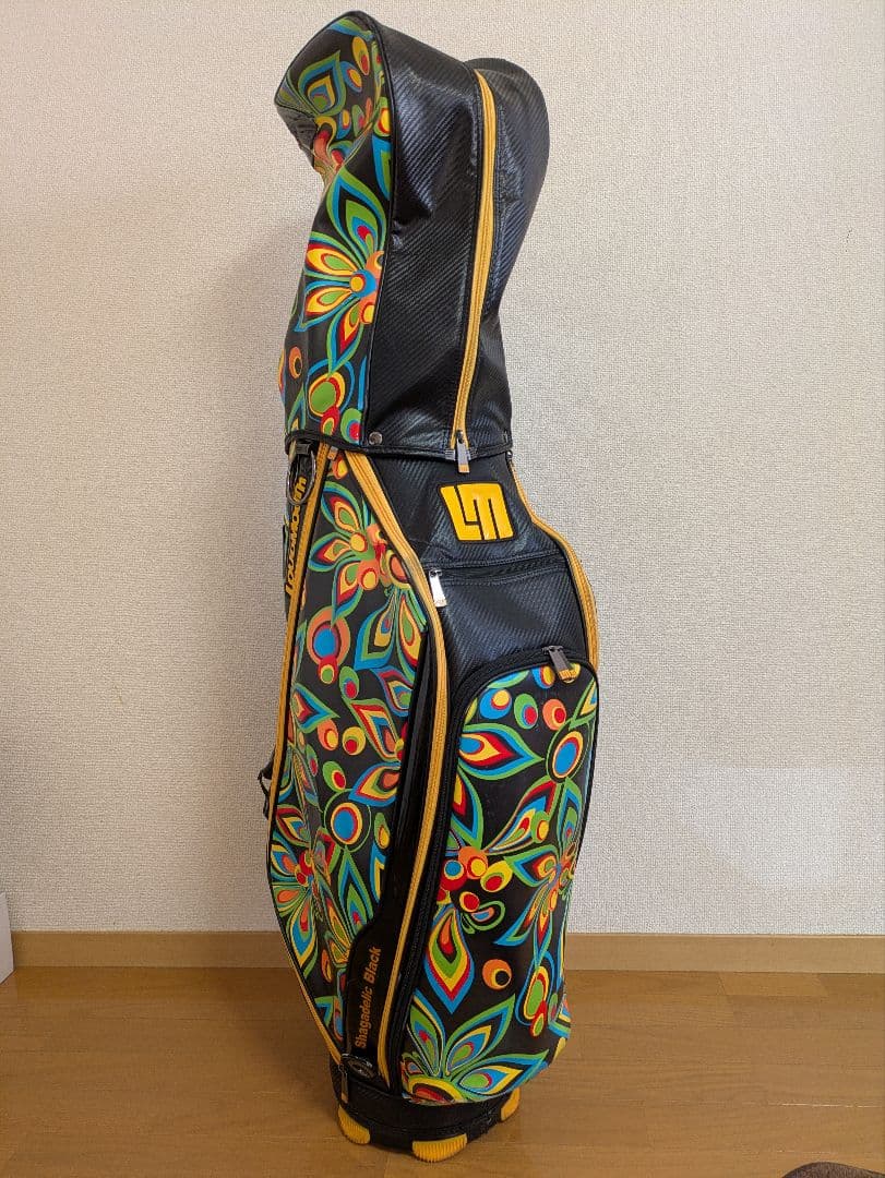 Loudmouth カラフル花柄キャディバッグ