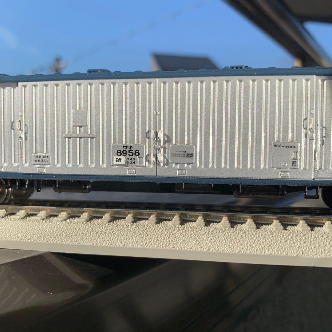 ＨＯゲージ ワキ8000 パレット荷物車