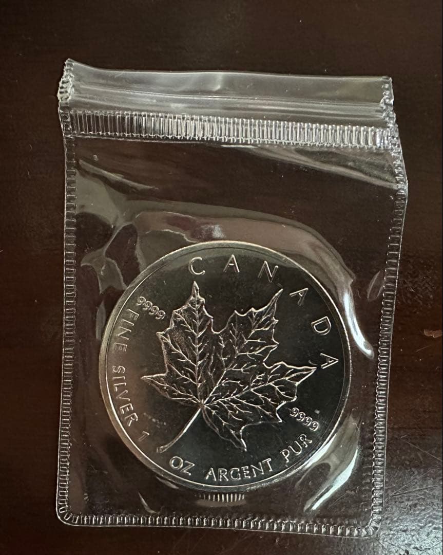 カナダ メイプルリーフ 純銀 1oz 2013年
