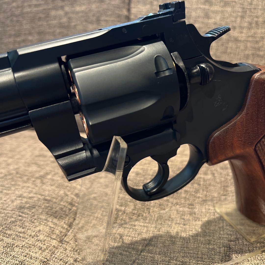 マルシン アナコンダ 6インチ マットブラックABS 木製グリップ