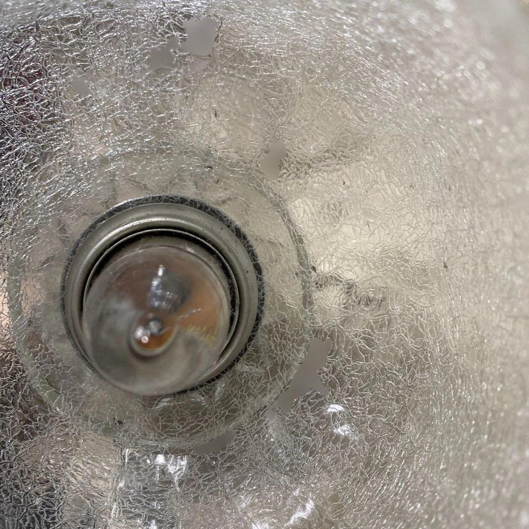 70s 和ヴィンテージ　昭和レトロ　ミッドセンチュリー　ガラス照明　壁付けライト