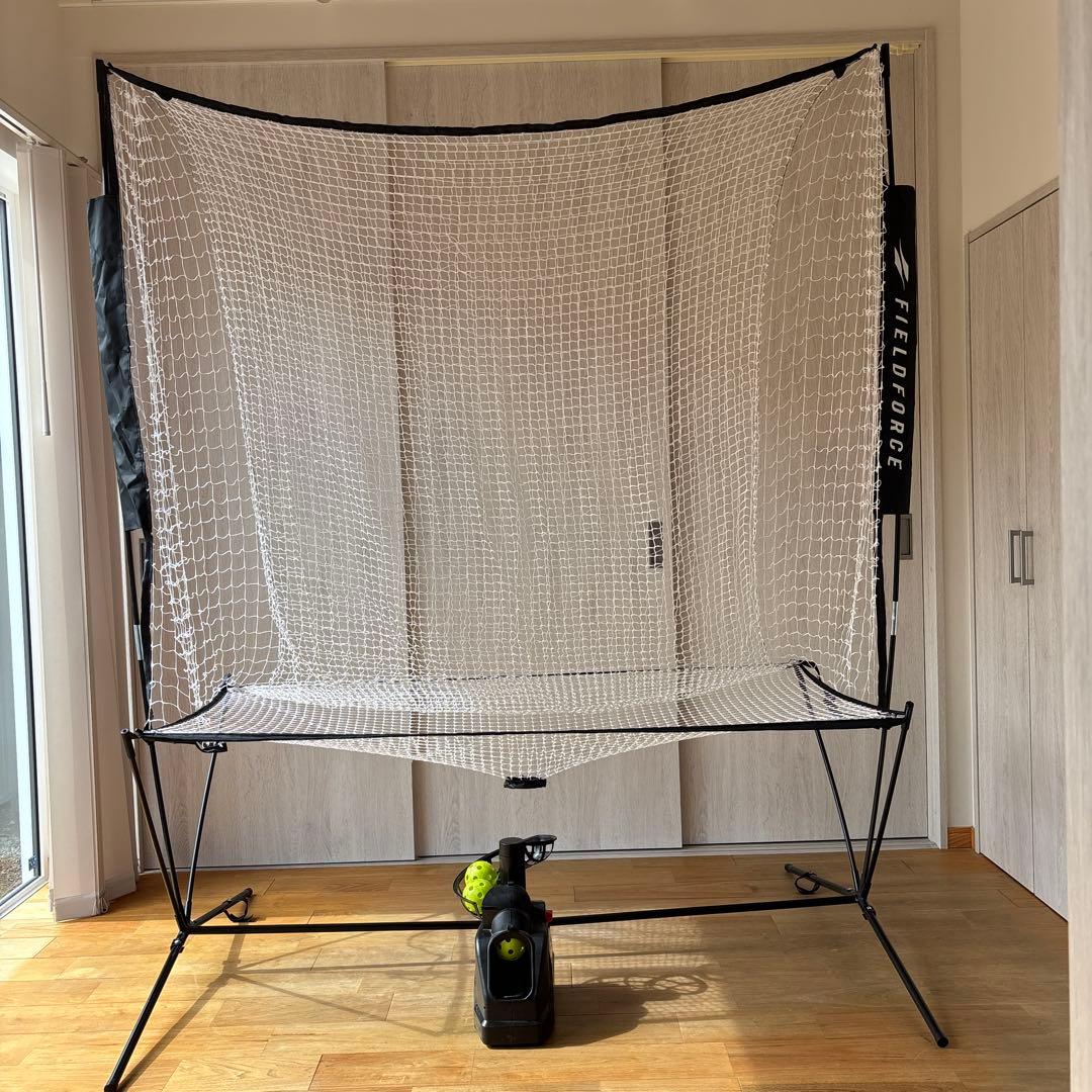 野球　ネット　トスマシーンセット　美品