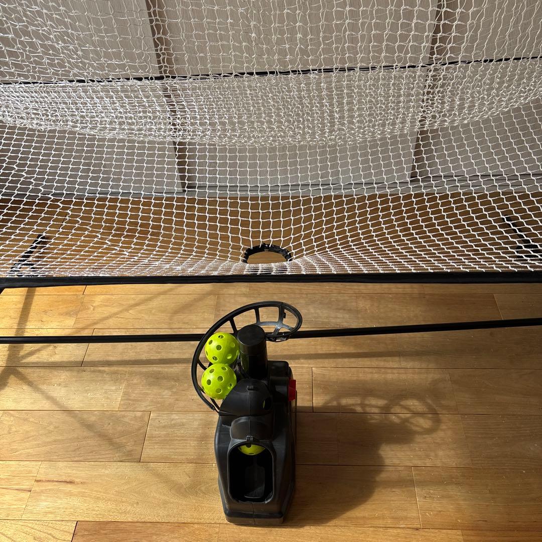 野球　ネット　トスマシーンセット　美品