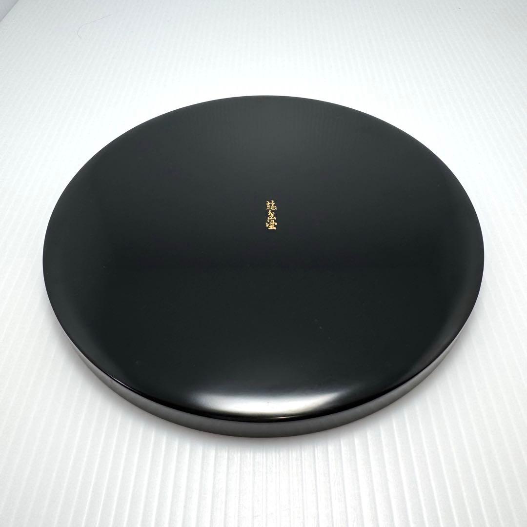 新品 特産輪島塗 漆器 天然木 干菓子盆 梅 膳 トレー 漆 伝統工芸 小サイズ