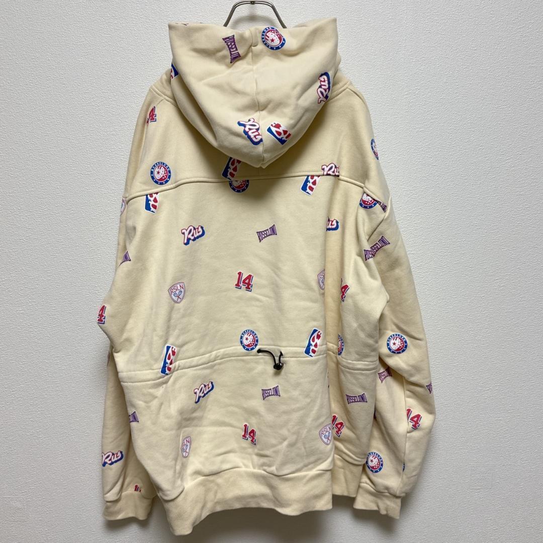 ラッセルノ　Russeluno ロゴパターンフーディ サイズ6