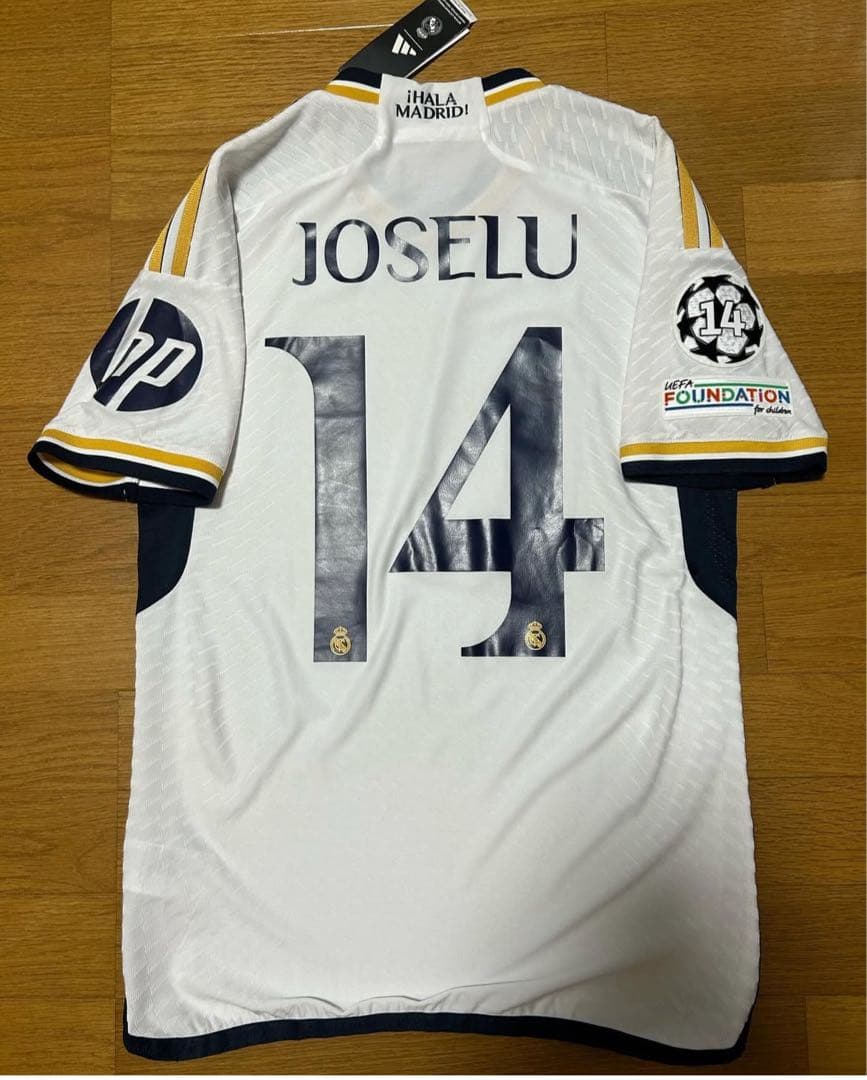 23/24 レアルマドリード ホセル オーセンティック ユニフォーム