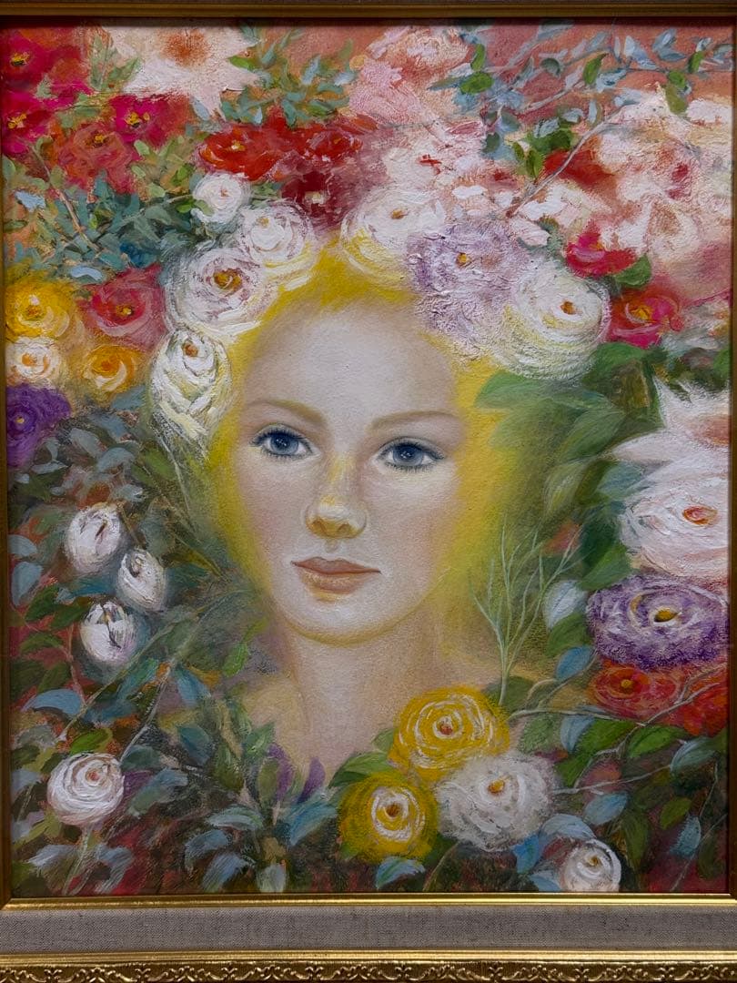 市川喜栄子　フロラ ローマ神話で春と花と豊穣の神 2005年 11月 創作