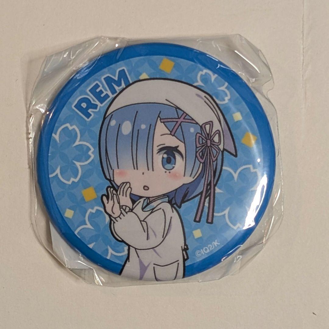 リゼロ　缶バッジ　レム　異世界みゅーじあむ