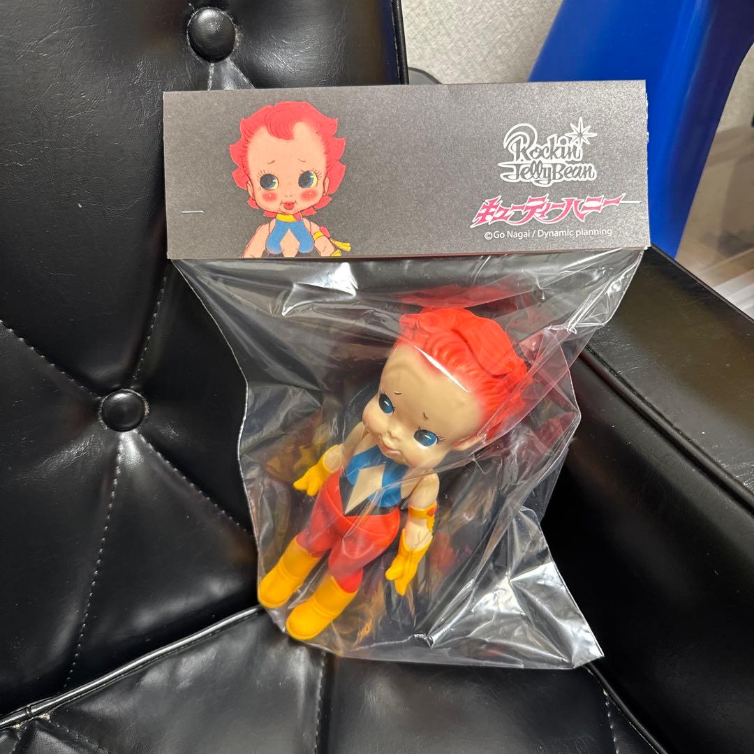 ロッキンジェリービーン　キューティーハニー　ソフビ
