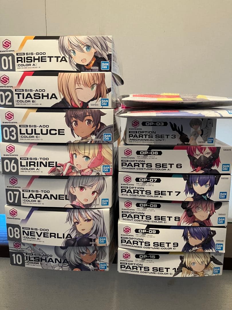 12/16まで　30MS プラモデル 未組立　まとめ売り