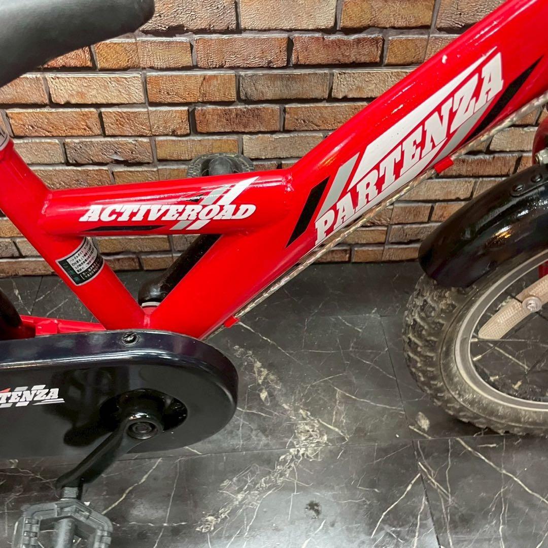 【70】子供用自転車 子供車 PARTENZA レッド 14インチ シングル