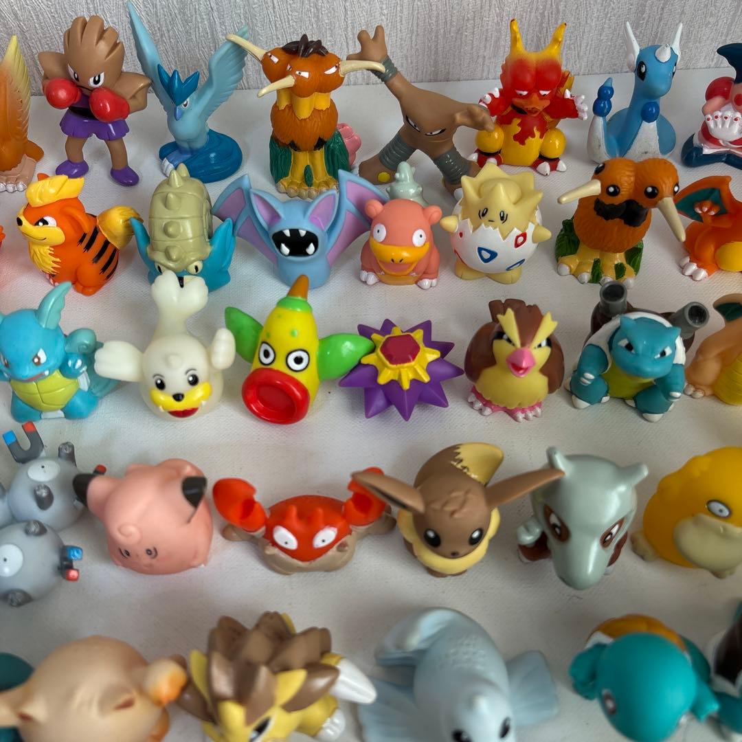 ポケモン　ポケットモンスター　初代　当時物　指人形 80体