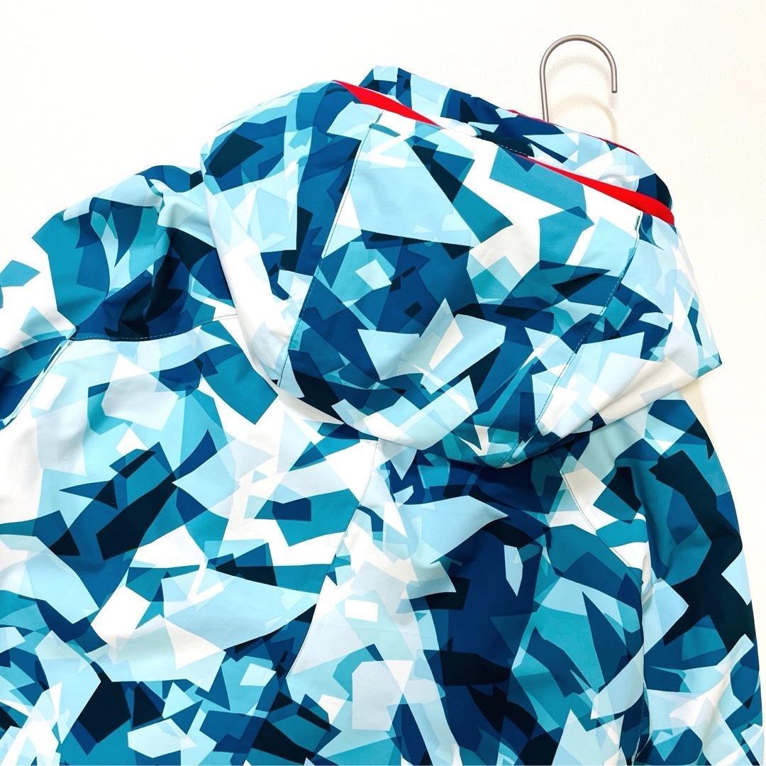 6643 デサント　ジャケット　スキーウェア　S.I.O 中綿入り　総柄