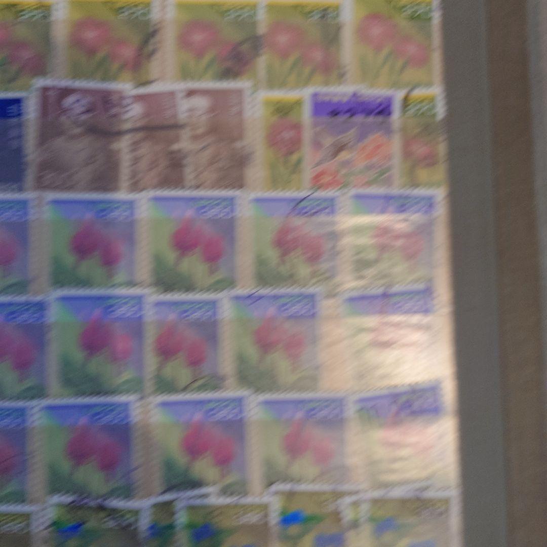 日本 使用済切手 花デザイン多数 80枚まとめ売り　ページ8