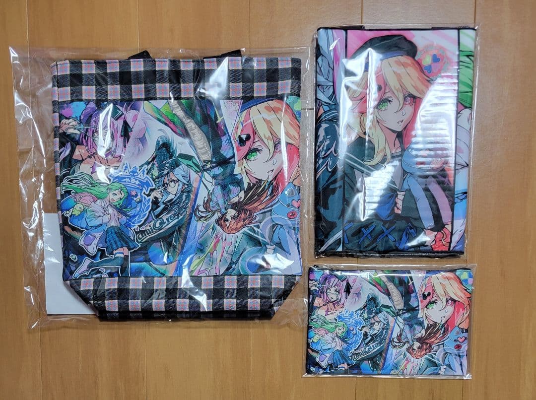 オシャレマクロスRebornリバーシブルトートバッグ+ポーチ+ダブルクロスタオル