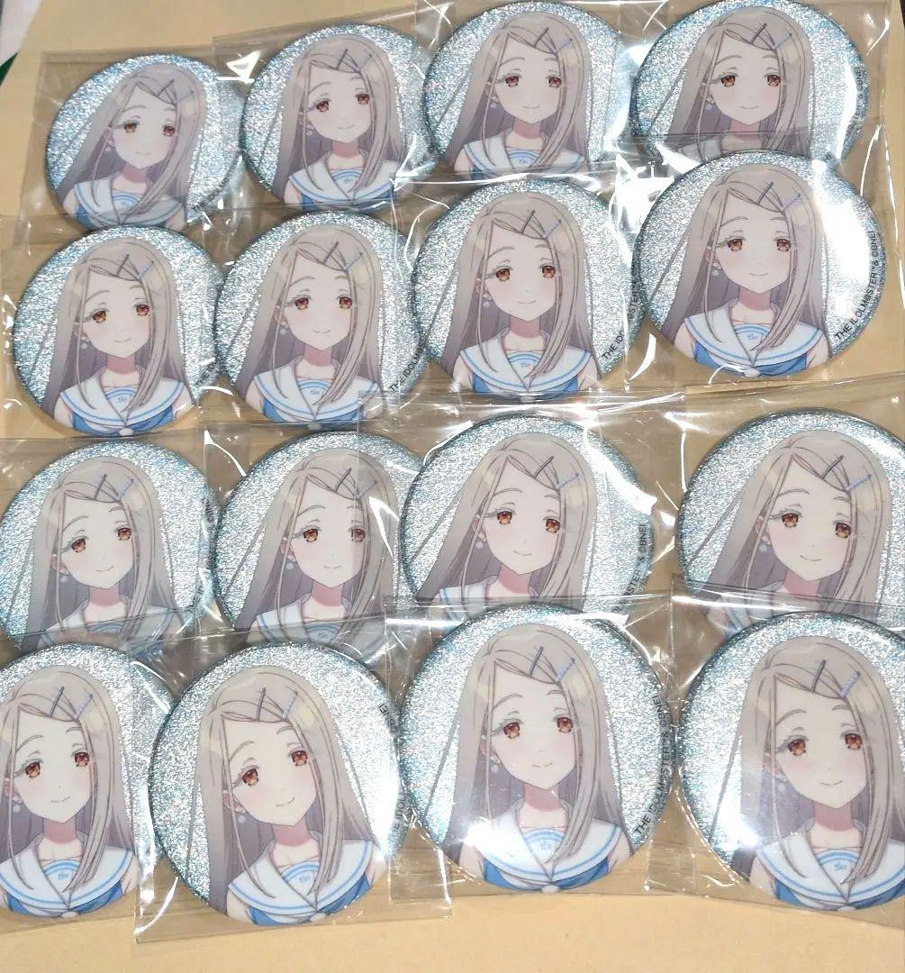 学マス 篠澤広 ローソンコラボ グリッター 缶バッジ 16個セット