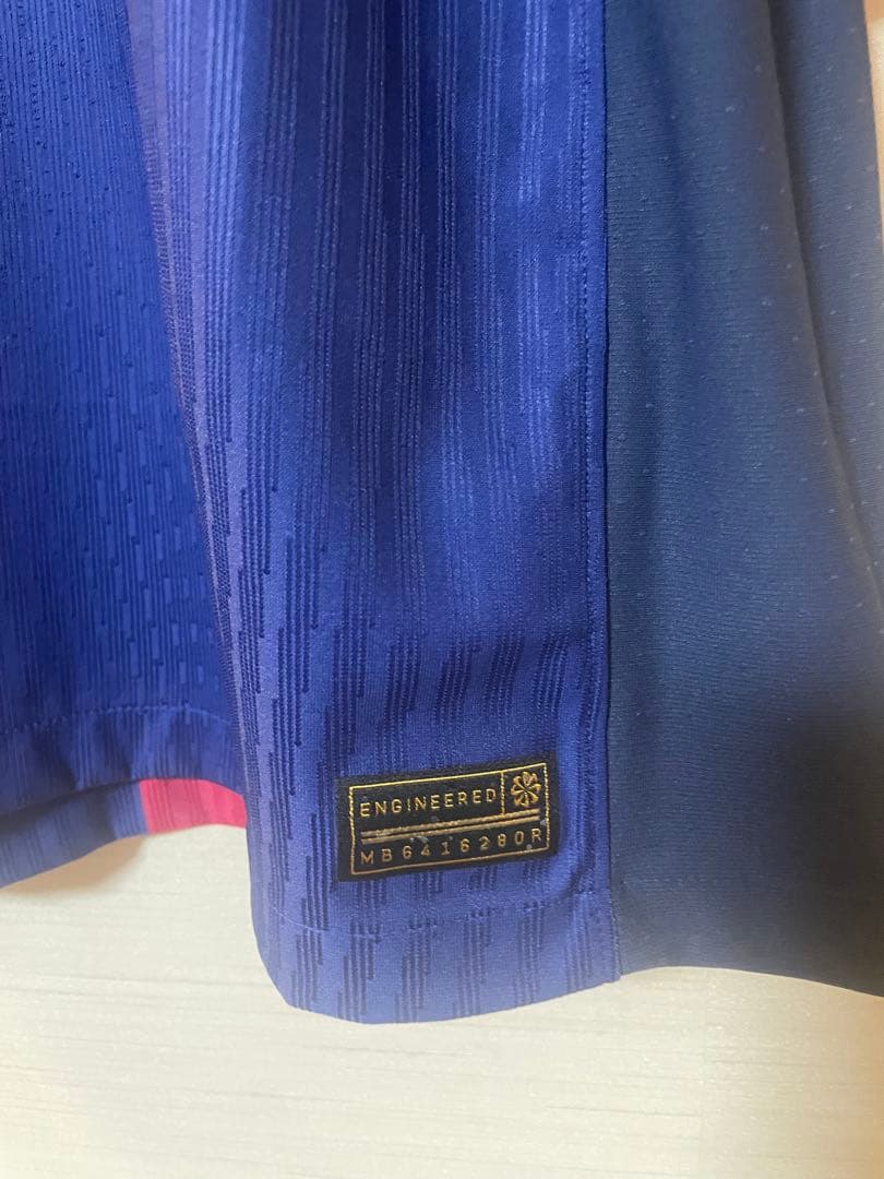 丸ロゴ　オーセンティックユニフォーム バルセロナ　カサド　24-25 ホーム