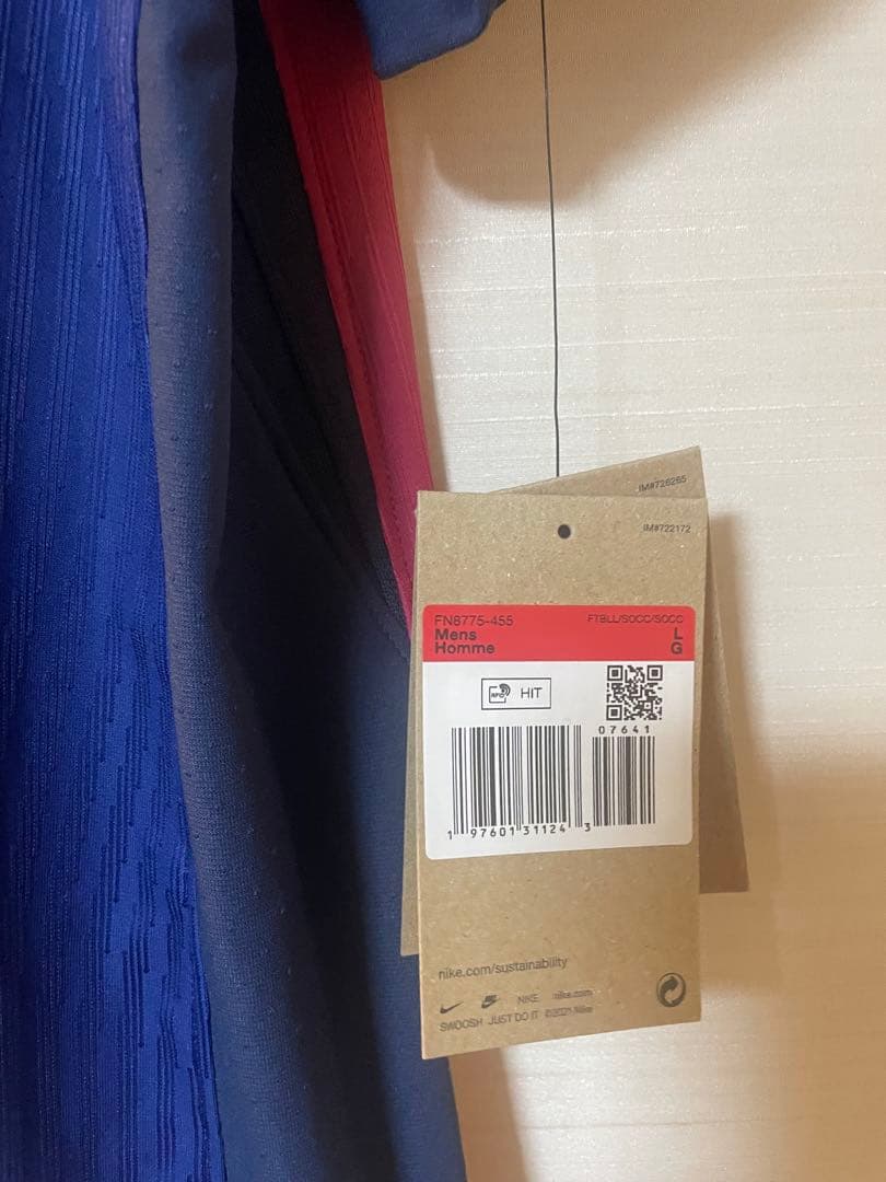 丸ロゴ　オーセンティックユニフォーム バルセロナ　カサド　24-25 ホーム