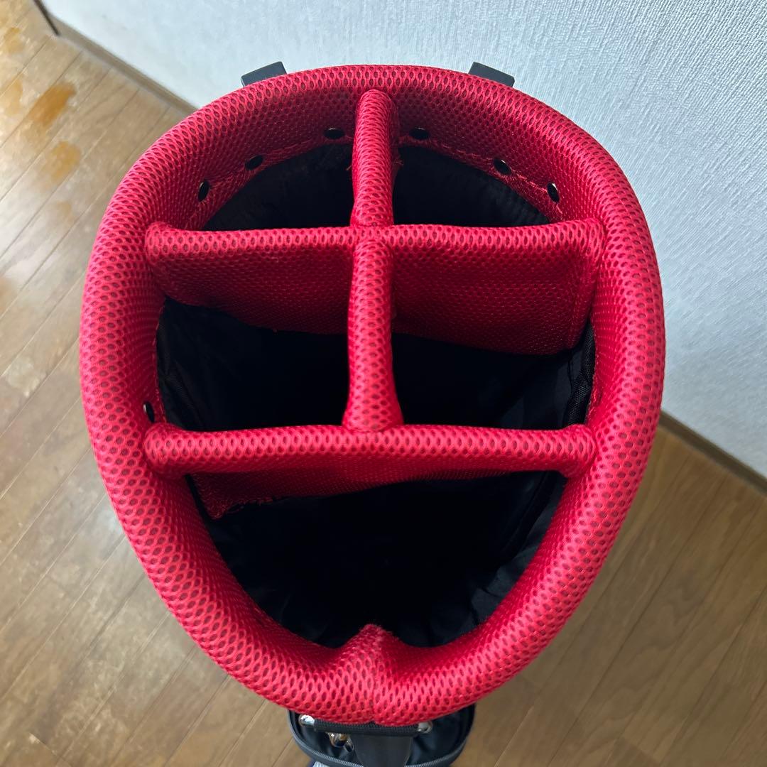 The Rolling Stones キャディバッグ 黒/赤