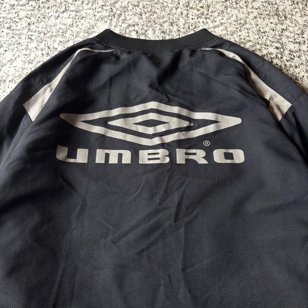 【グッドレギュラー】UMBRO ビッグロゴ　ナイロンピステ メッシュ　ジャージ