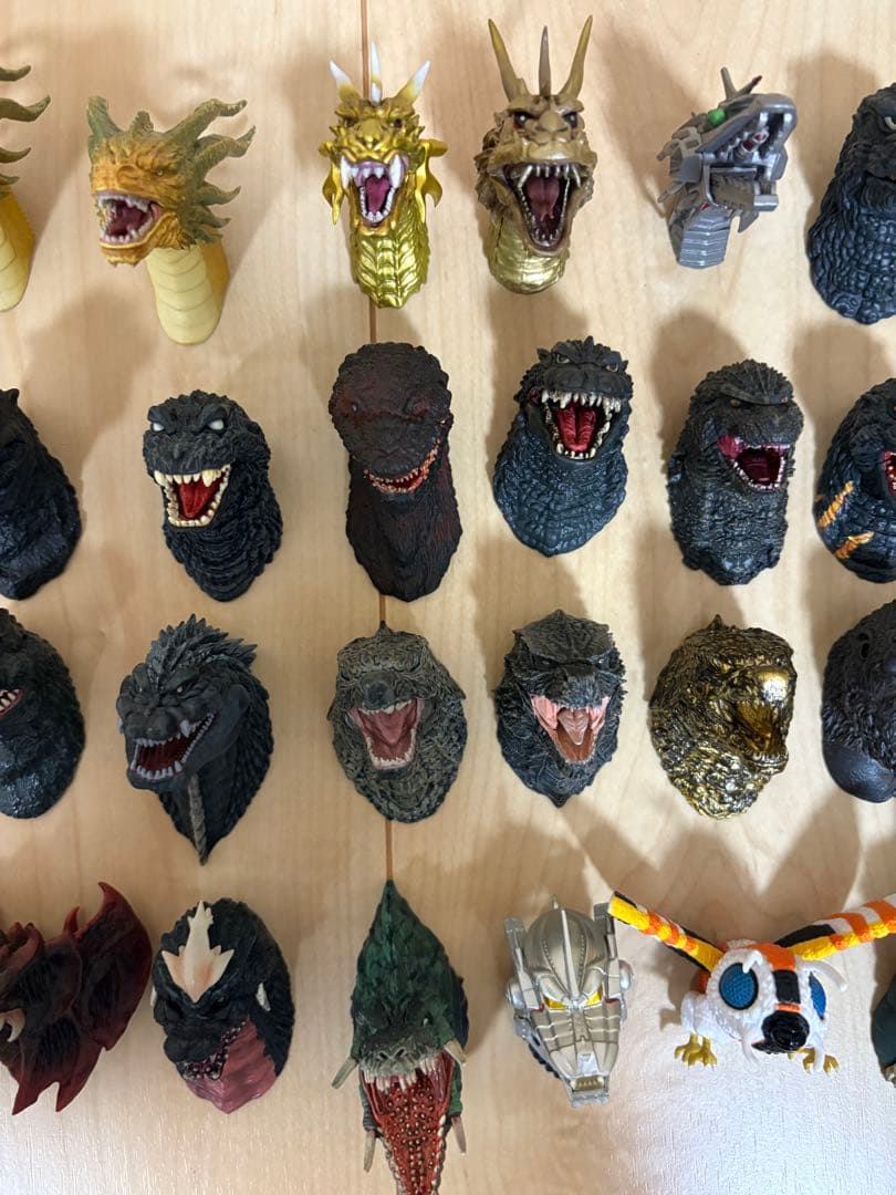 一番くじ　ゴジラ　モンスターヘッドマグネット　まとめ売りセット